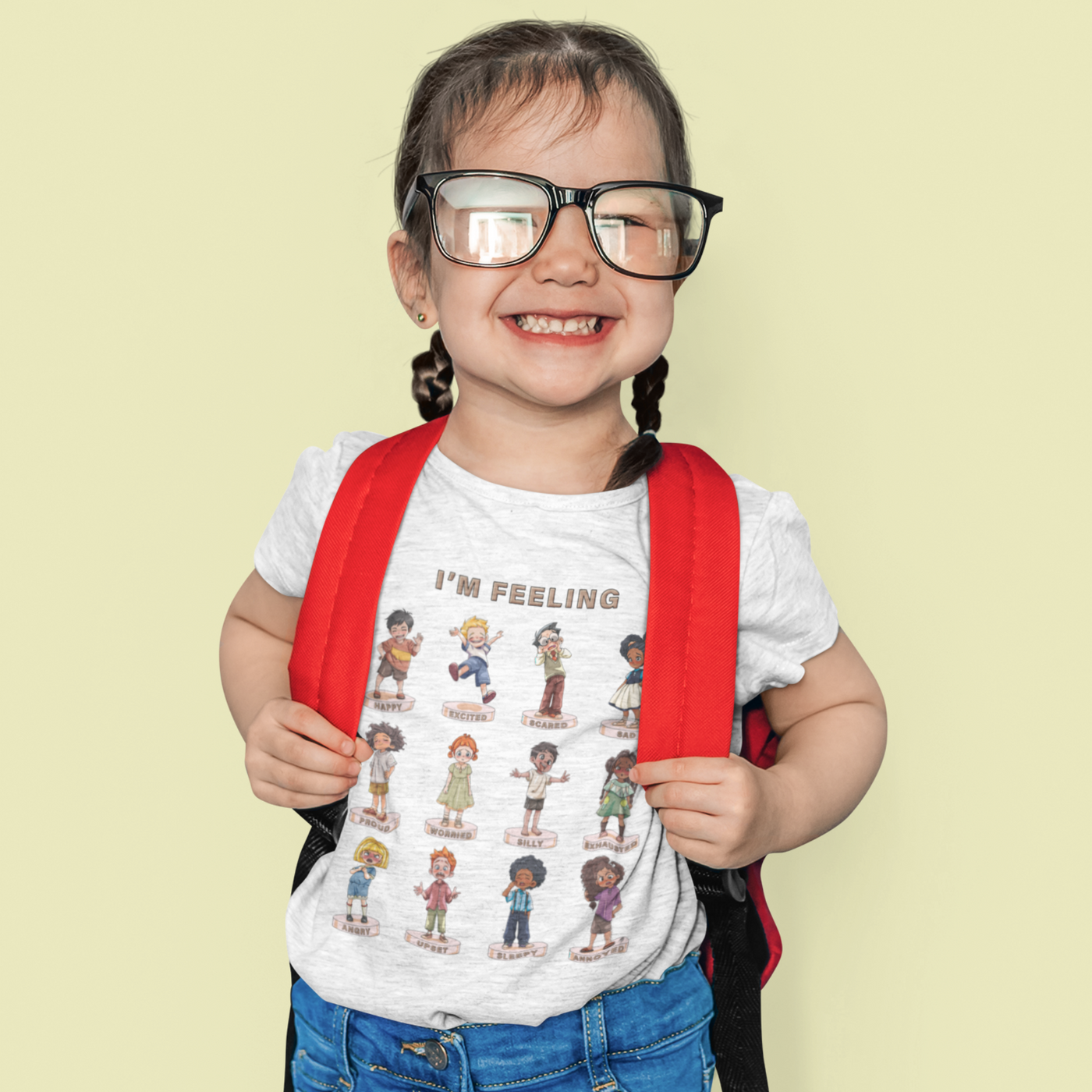 I'm Feeling | Organic Cotton Kids Unisex T-shirt | AUTISM AMONG US