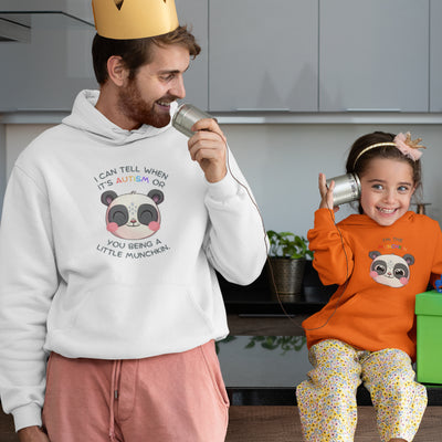 "I Can Tell When It's Autism or You Being a Little Munchkin" Unisex Eco Hoodie | AUTISM AMONG US