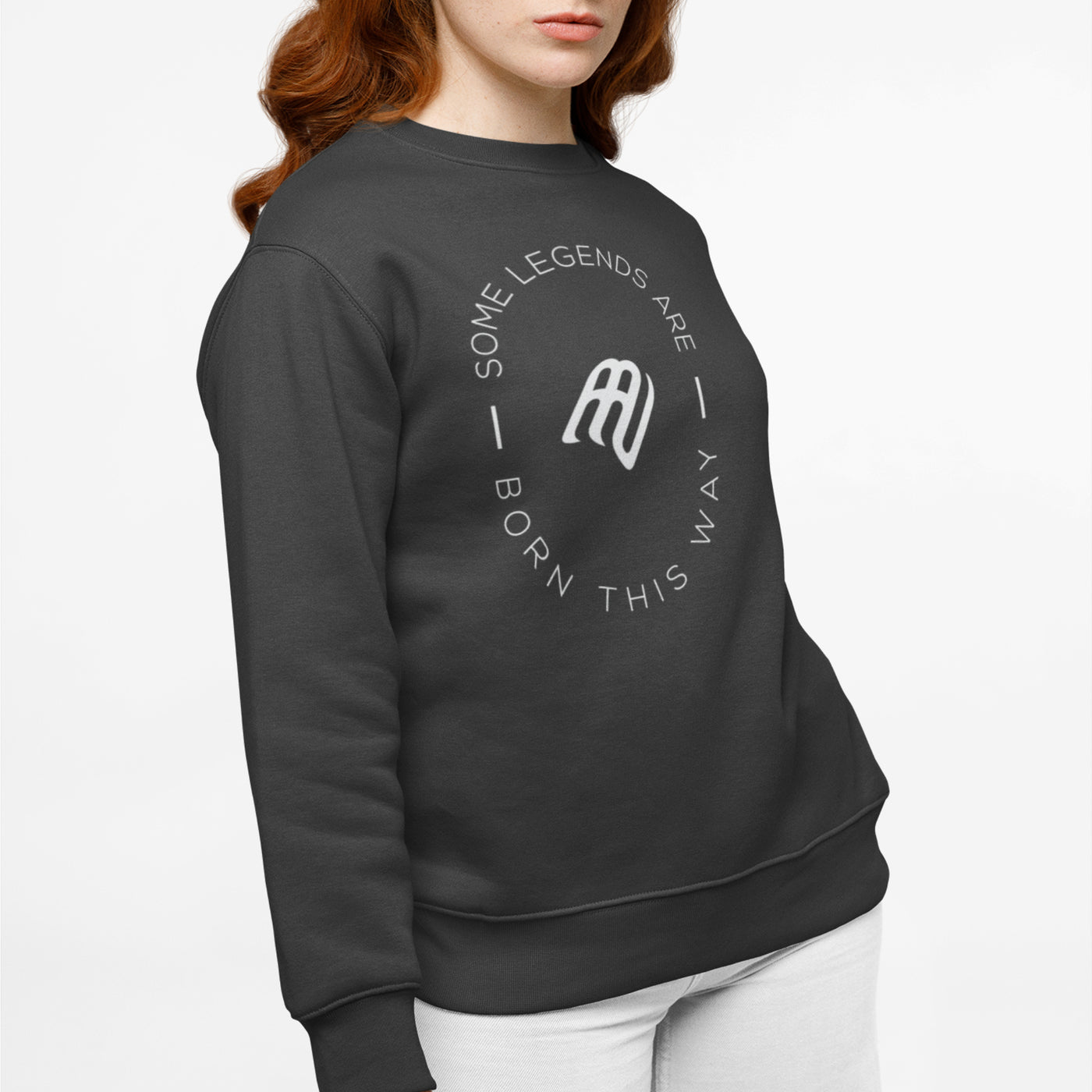 "Some Legends Are Born This Way" Unisex & Eco-Friendly Sweatshirt | AUTISM AMONG US