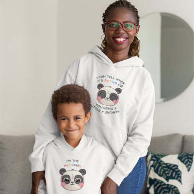 "I Can Tell When It's Autism or You Being a Little Munchkin" Unisex Eco Hoodie | AUTISM AMONG US