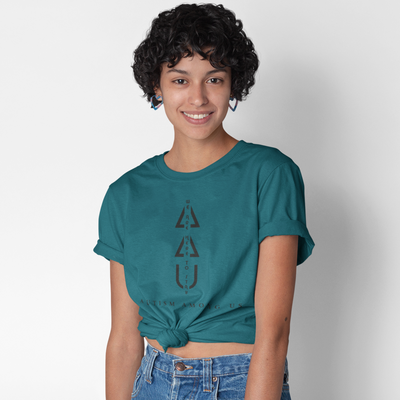 "We Are Here To Stay" Unisex Eco Organic Cotton T-shirt | AUTISM AMONG US