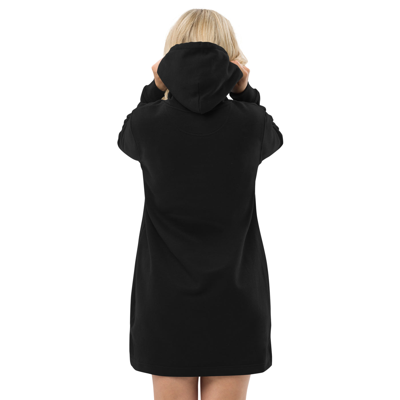 Eco-Friendly Streeter Hoodie Dress - White Logo | AUTISM AMONG US