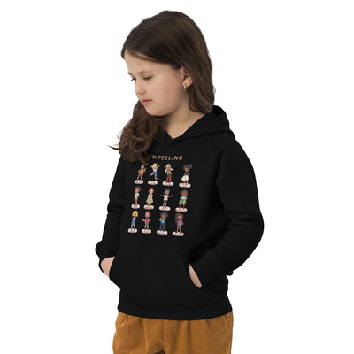 I'm Feeling | Organic Cotton Unisex Kids Eco Raglan Hoodie | AUTISM AMONG US