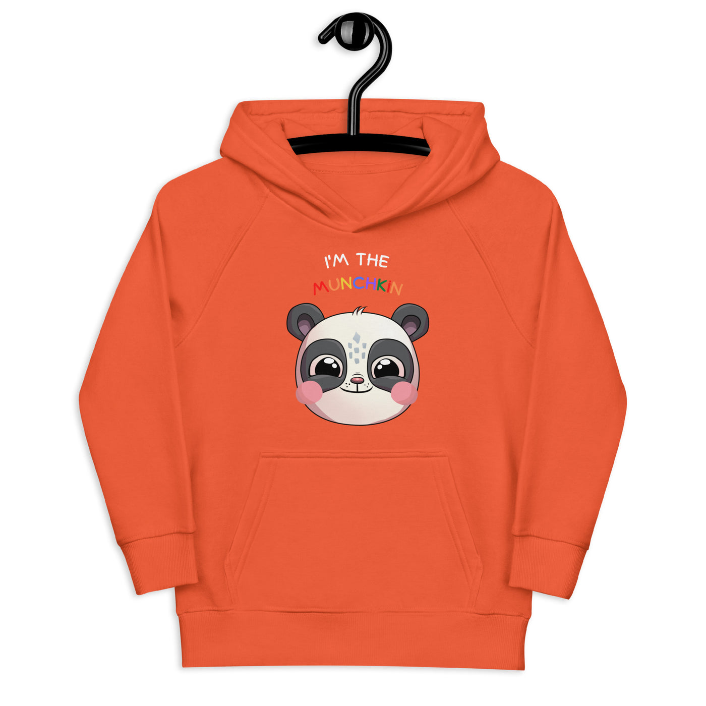 "I'm The Munchkin" Kids Eco Hoodie - White Text | AUTISM AMONG US