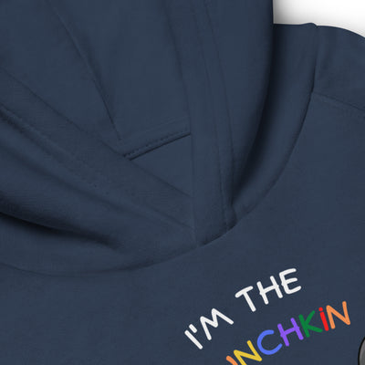 "I'm The Munchkin" Kids Eco Hoodie - White Text | AUTISM AMONG US