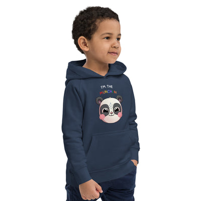 "I'm The Munchkin" Kids Eco - Hoodie White Text | AUTISM AMONG US