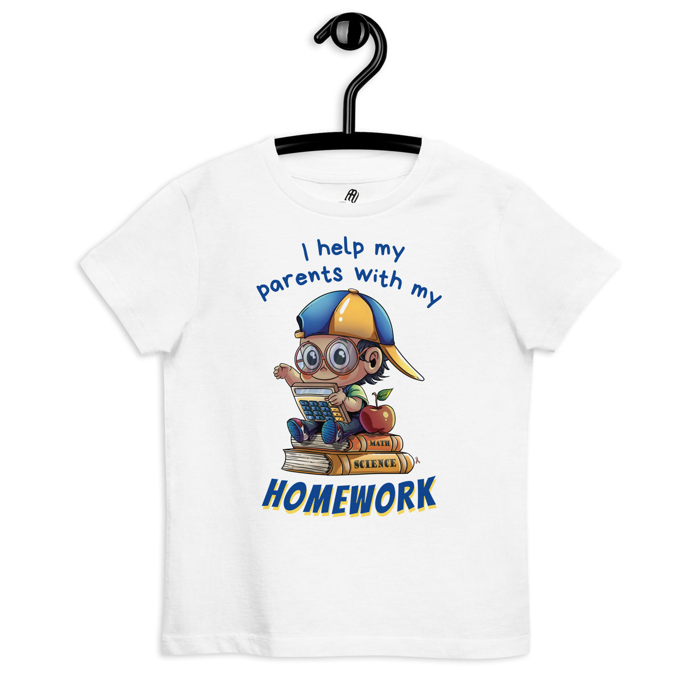 I Help My Parents With My Homework - Organic Cotton Kids T-shirt | AUTISM AMONG US