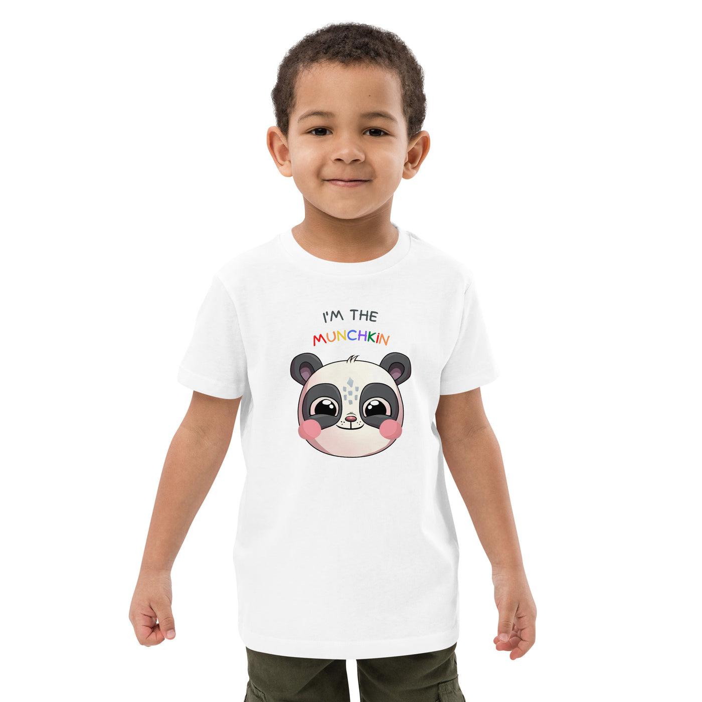 "I'm the Munchkin" Unisex Organic Cotton Kids T-shirt | AUTISM AMONG US