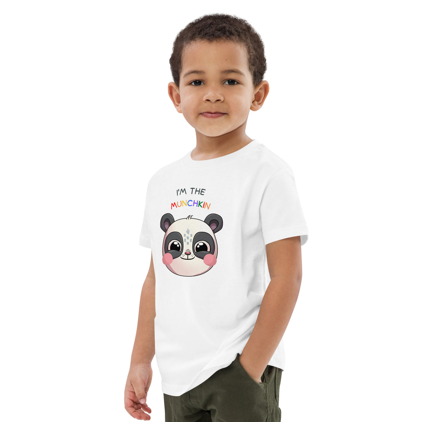 "I'm the Munchkin" Unisex Organic Cotton Kids T-shirt | AUTISM AMONG US