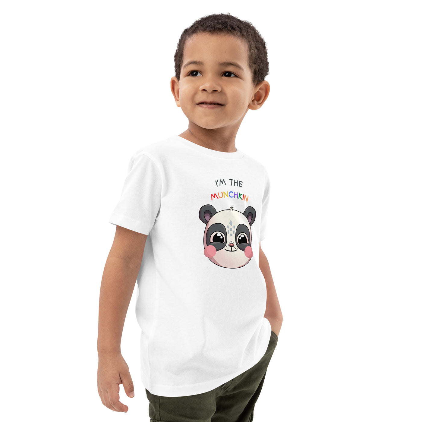 "I'm the Munchkin" Unisex Organic Cotton Kids T-shirt | AUTISM AMONG US