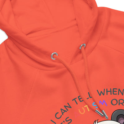 "I Can Tell When It's Autism or You Being a Little Munchkin" Unisex Eco Hoodie | AUTISM AMONG US