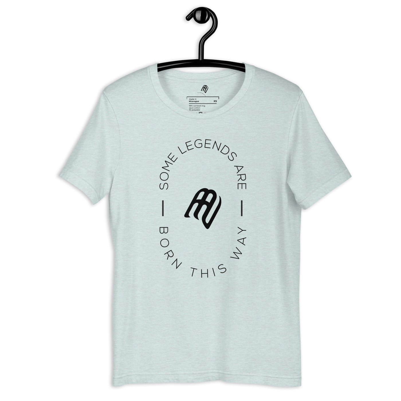 "Some Legends Are Born This Way" Unisex T-shirt - Black Text | AUTISM AMONG US