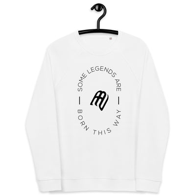 "Some Legends Are Born This Way" Unisex & Eco-Friendly - White Sweatshirt | AUTISM AMONG US